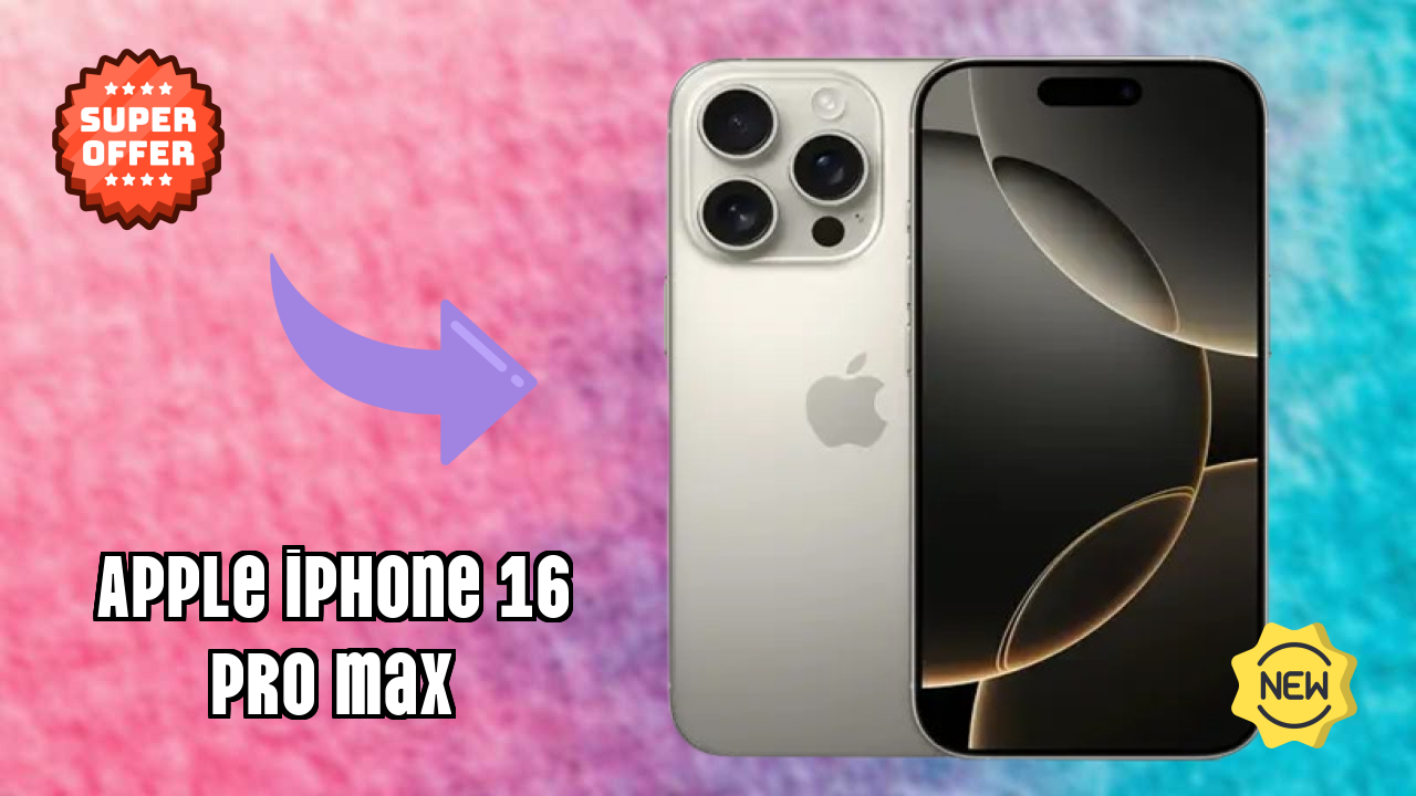 Get Apple IPhone 16 Pro Max at Just ₹130,900 - Limited Time Offer!