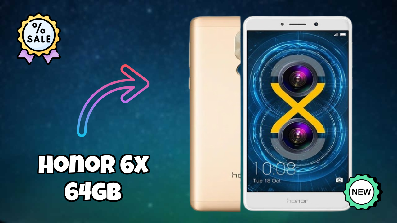 Honor 6X 64GB Display Size: 5.5 Inches (13.97 Cm) Screen Quality