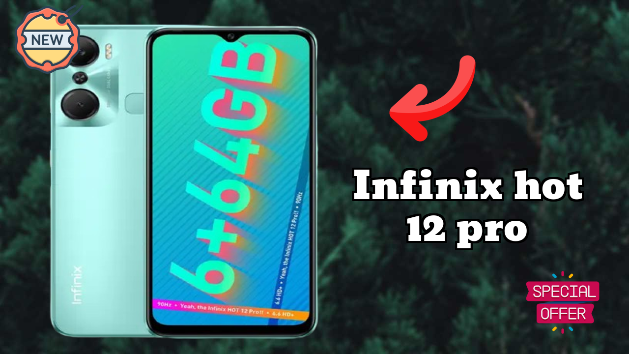 Infinix Hot 12 Pro Display Size: 6.6 Inches (16.76 Cm) Screen Quality