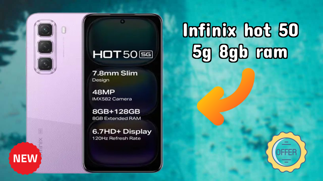 Infinix Hot 50 5G 8GB RAM Display Technology: IPS LCD Review
