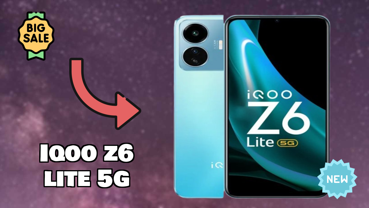 Unboxing IQOO IQOO Z6 Lite 5G - First Impressions & Features
