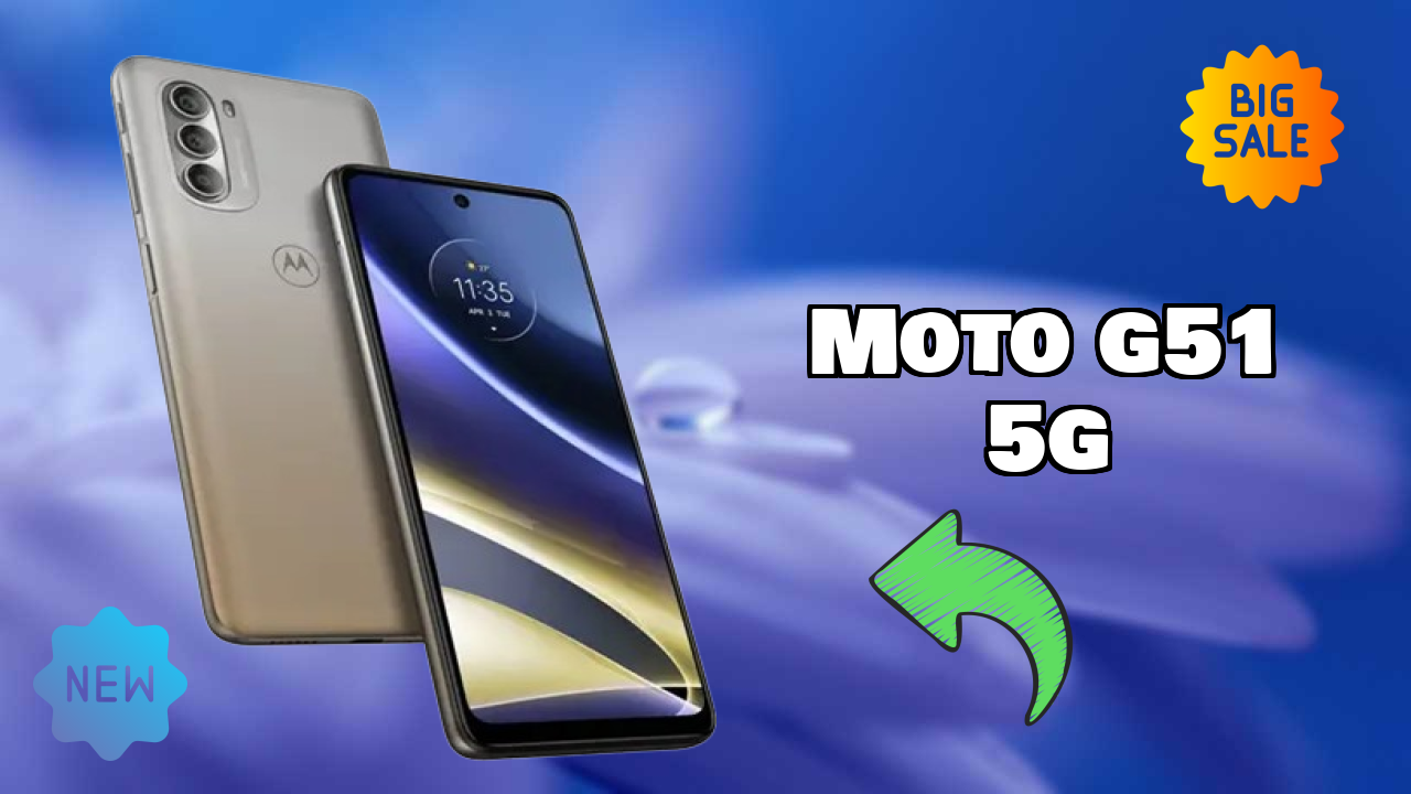Motorola Fans Alert: Moto G51 5G Massive Price Drop to ₹14,999