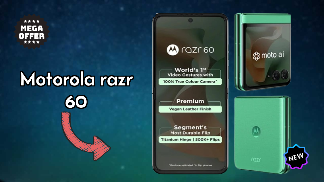 Motorola Razr 60 Display Size: 6.9 Inches (17.53 Cm) Screen Quality