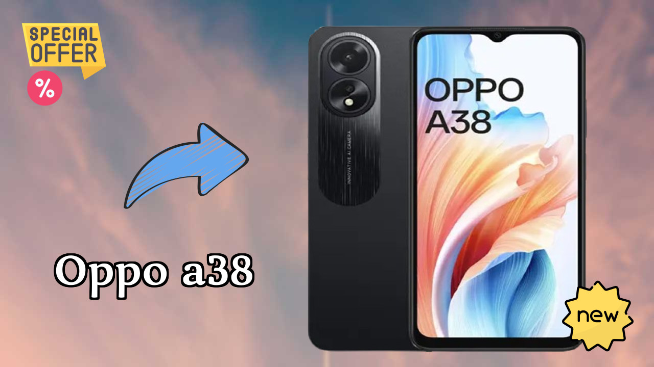 OPPO A38 Display Analysis: 6.56 Inches (16.66 Cm) Screen