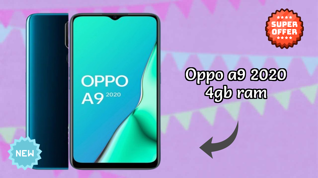 OPPO A9 2020 4GB RAM Display Technology: IPS LCD Quality