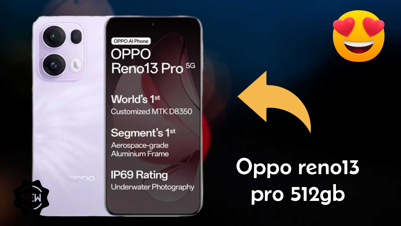 OPPO Reno13 Pro 512GB Display Size: 6.83 Inches (17.35 Cm) Screen Quality