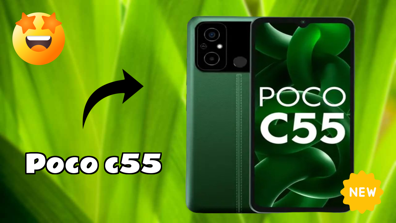 POCO C55 at ₹9,490 - Complete Specifications List