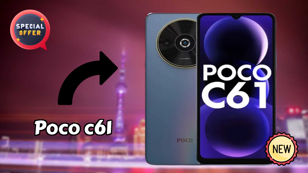 POCO C61 Display Review: IPS LCD Screen