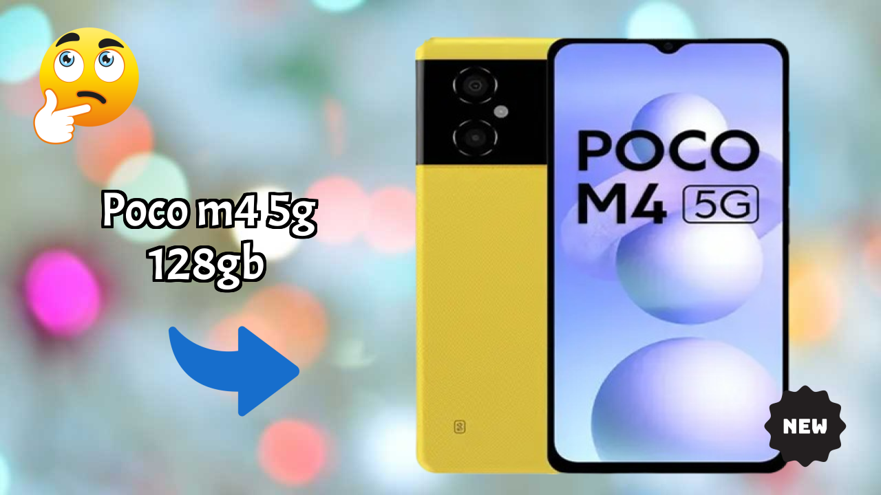 POCO M4 5G 128GB Display Analysis: 6.58 Inches (16.71 Cm) Screen
