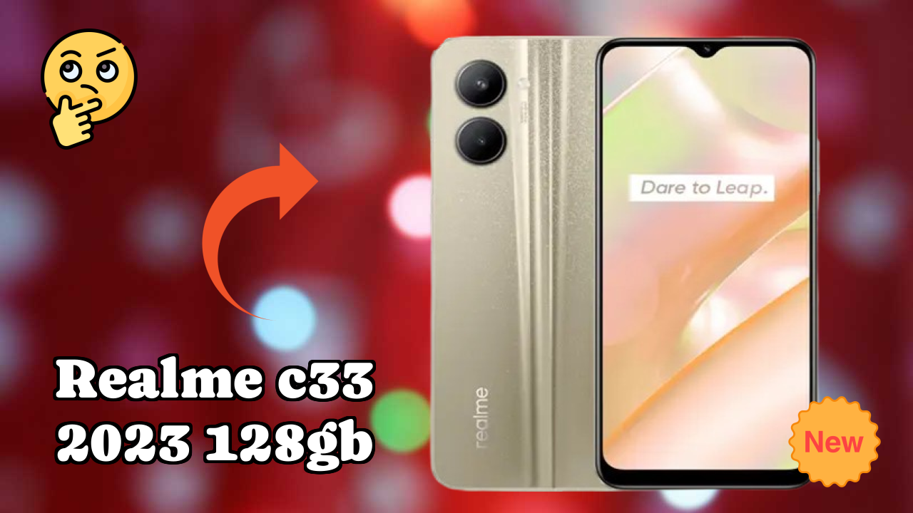 Realme C33 2023 128GB at ₹7,899 - Everything About It