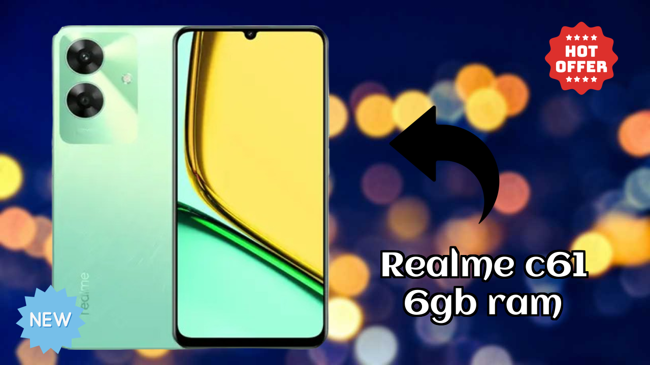 Realme C61 6GB RAM Price Drop Alert: Now Just ₹8,199 Only!