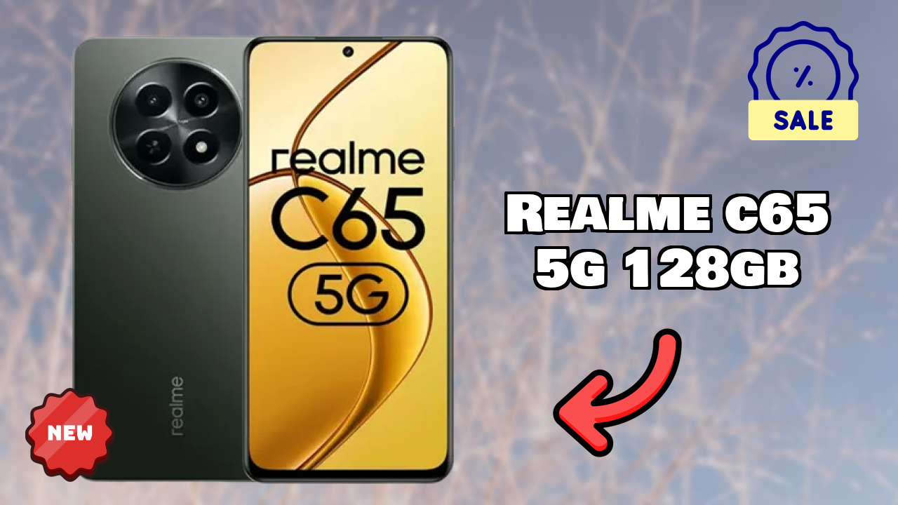 Realme C65 5G 128GB Display Analysis: 6.67 Inches (16.94 Cm) Quality