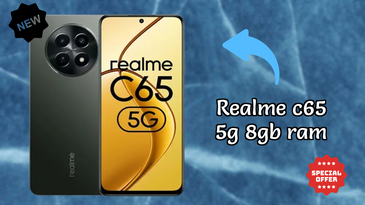 Realme C65 5G 8GB RAM Test: 8 GB RAM Handles Heavy Apps?