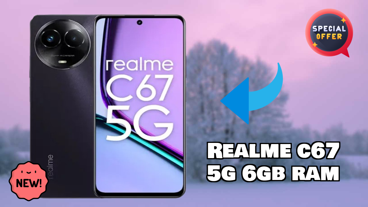 Realme C67 5G 6GB RAM Gaming Test: MediaTek Dimensity 6100 Plus FPS Performance