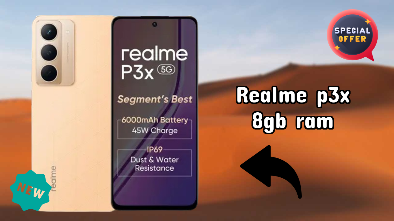 Realme P3x 8GB RAM Display Analysis: LCD Quality