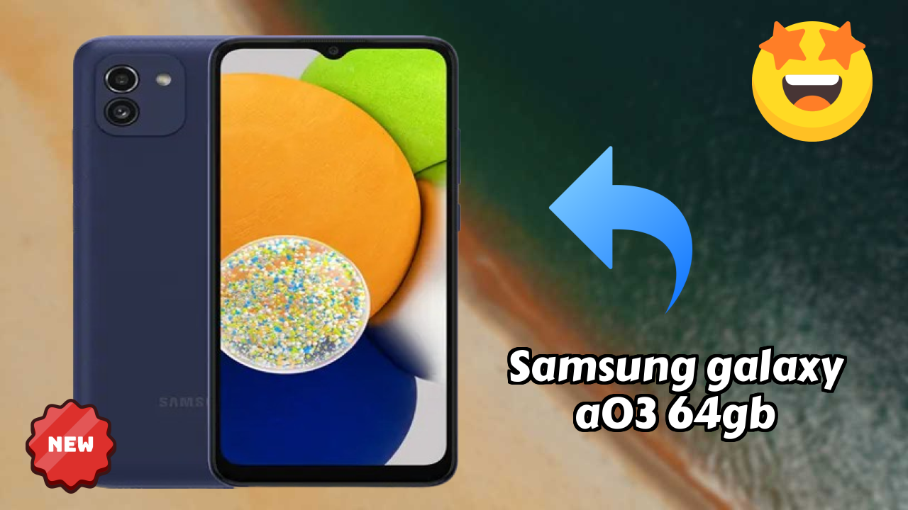 Samsung Galaxy A03 64GB at ₹7,999 - Best Features Listed