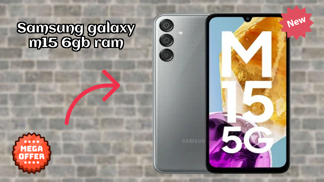 Samsung Galaxy M15 6GB RAM Test: 6 GB RAM Handles Heavy Apps?