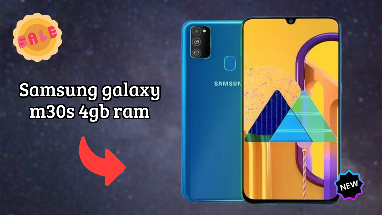 Samsung Galaxy M30s 4GB RAM Display Analysis: 6.4 Inches (16.26 Cm) Quality
