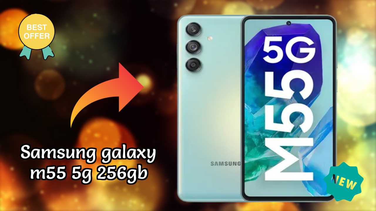 Samsung Galaxy M55 5G 256GB Price Drop Alert: Now at ₹21,589