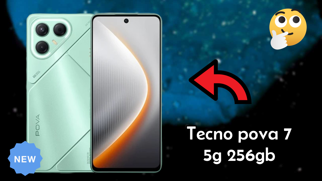 NewTecno Pova 7 5G 256GB 2026: Latest Mobile Phone with High Quolity Disa