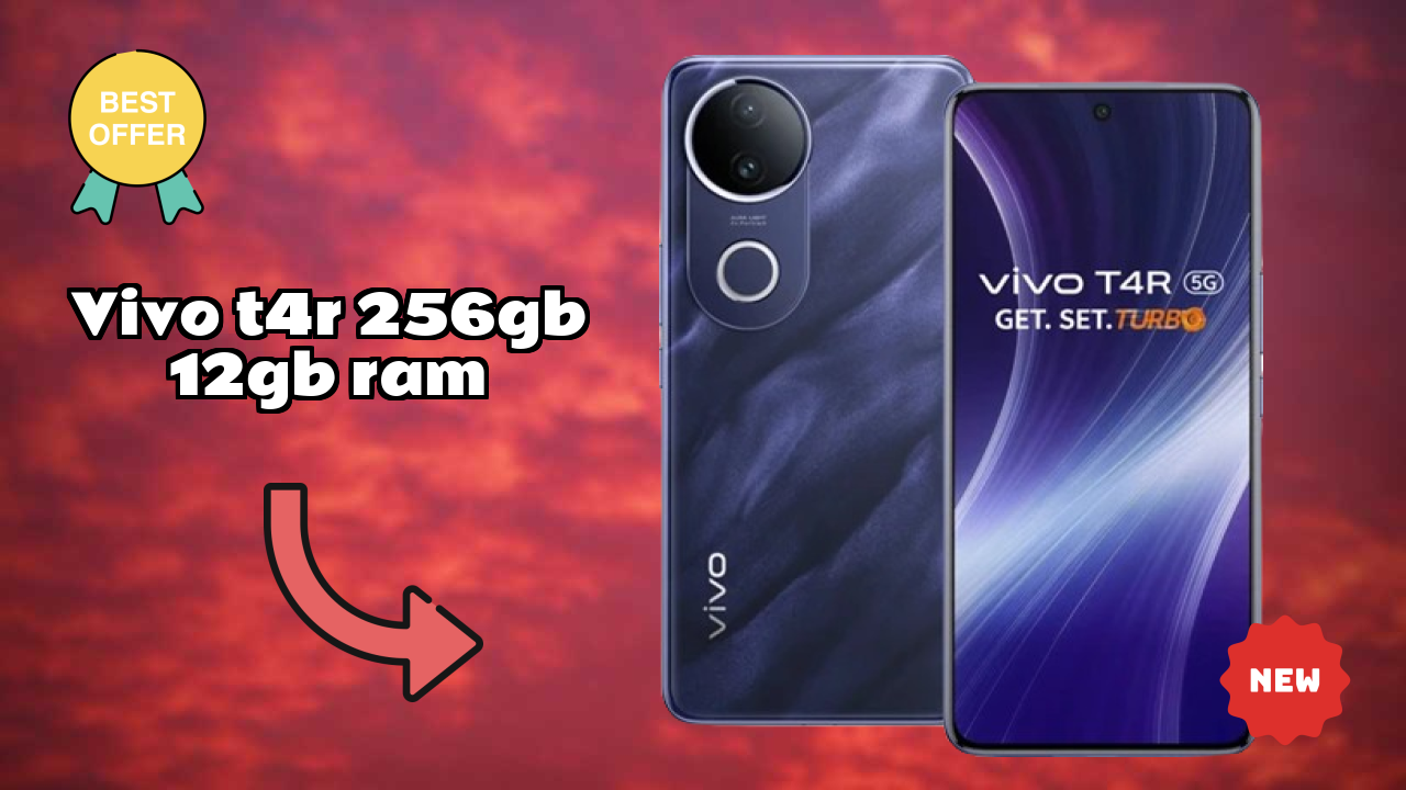 Vivo T4R 256GB 12GB RAM Gaming Performance: MediaTek Dimensity 7400 FPS