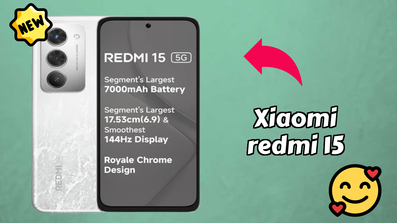 Xiaomi Redmi 15 at ₹14,998 - Best Features Explained